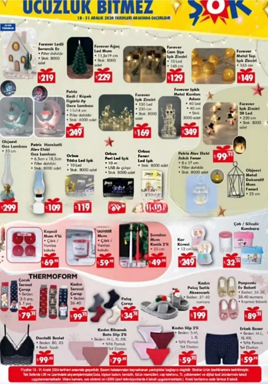 ŞOK 18 Aralık 2024 Aktüel Ürünler Kataloğu Yayımlandı! İşte Katalog Detayları