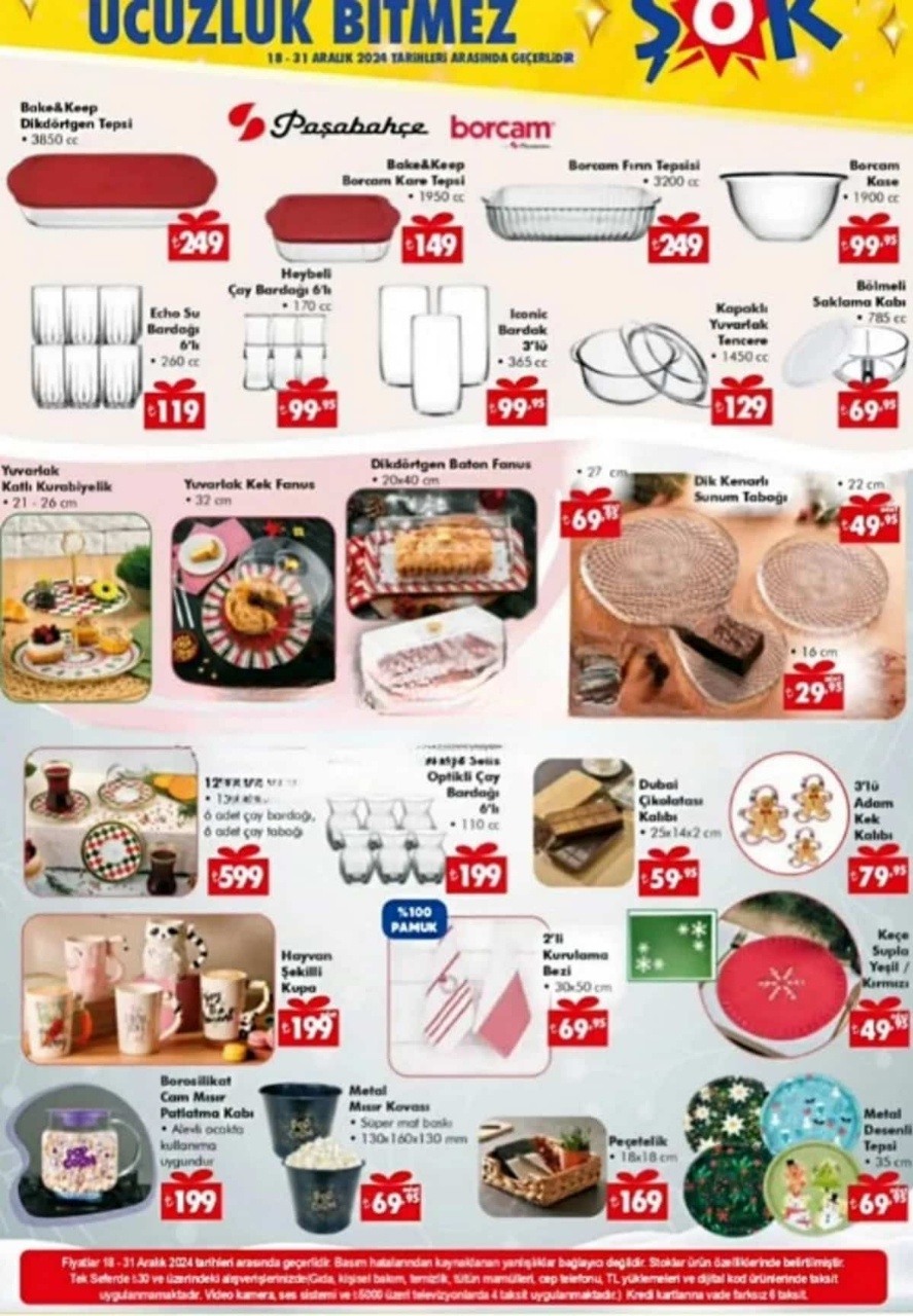 ŞOK 18 Aralık 2024 Aktüel Ürünler Kataloğu Yayımlandı! İşte Katalog Detayları