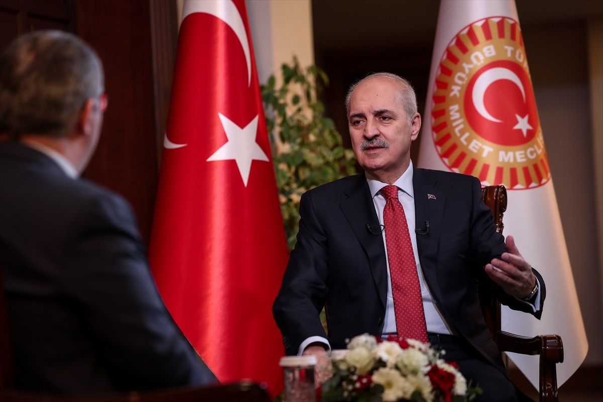 TBMM Başkanı Numan Kurtulmuş, Kanal 7 canlı yayınında gündeme ilişkin soruları yanıtladı.