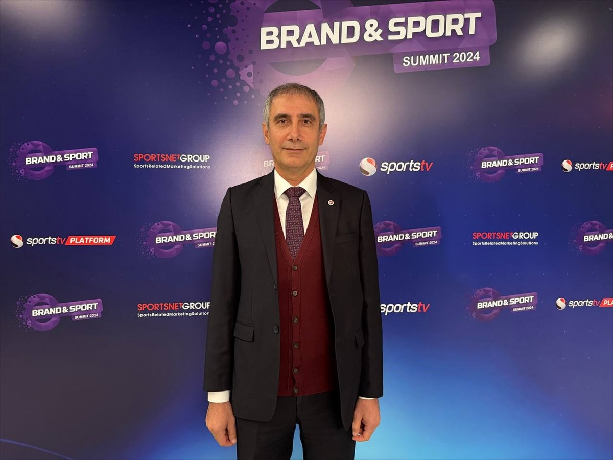 Türkiye Atletizm Federasyonu Başkanı Ahmet Karadağ, Maslak 42 Venue'de gerçekleştirilen Brand...