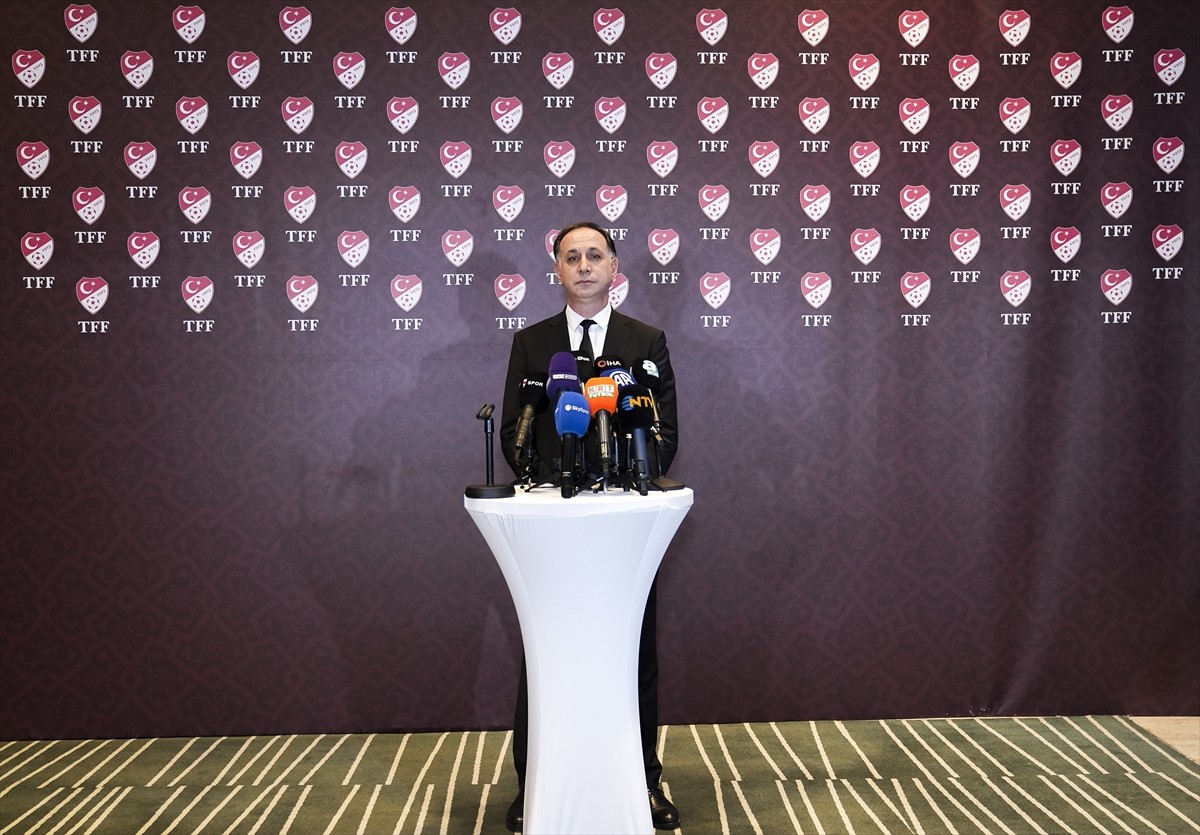 Türkiye Futbol Federasyonu (TFF) Merkez Hakem Kurulu (MHK) Başkanı Ferhat Gündoğdu, TFF Riva Hasan...