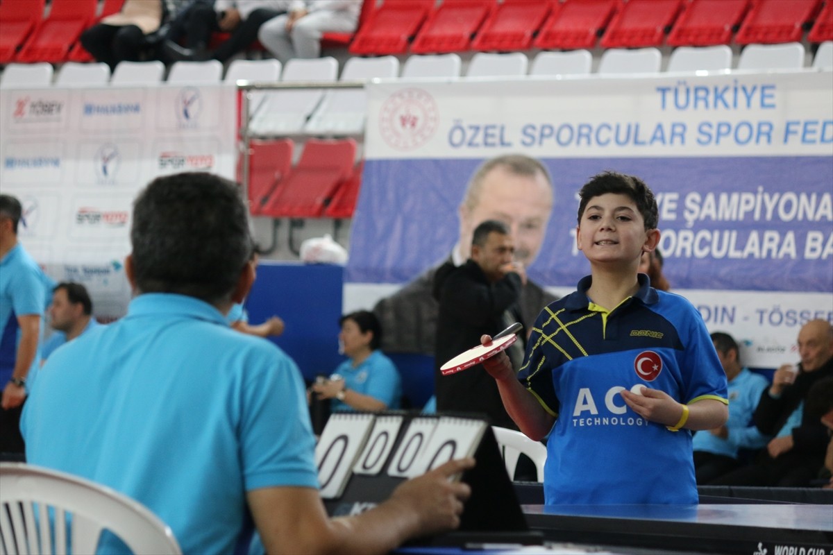 Yavuz Kocaömer Özel Sporcular Türkiye Masa Tenisi Şampiyonası, Antalya'da tamamlandı. Türkiye Özel...