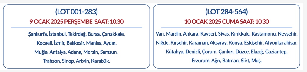 10- 14 Ocak tarihlerine dikkat! Konut sahibi olmak isteyenlere TOKİ'den 46 İlde 563 Arsa Satışı ve 322 Konut satışı