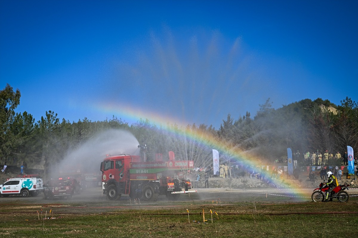Adana Orman Bölge Müdürlüğünce ilk kez düzenlenen "Ormancılık Olimpiyatları" yarışmalarla devam...