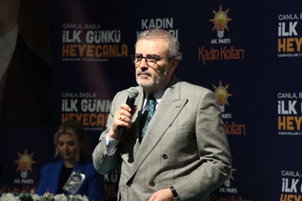 AK Parti Kırklareli Kadın Kolları 7. Olağan Kongresi Kırklareli Belediyesi Kültür Merkezi'nde...