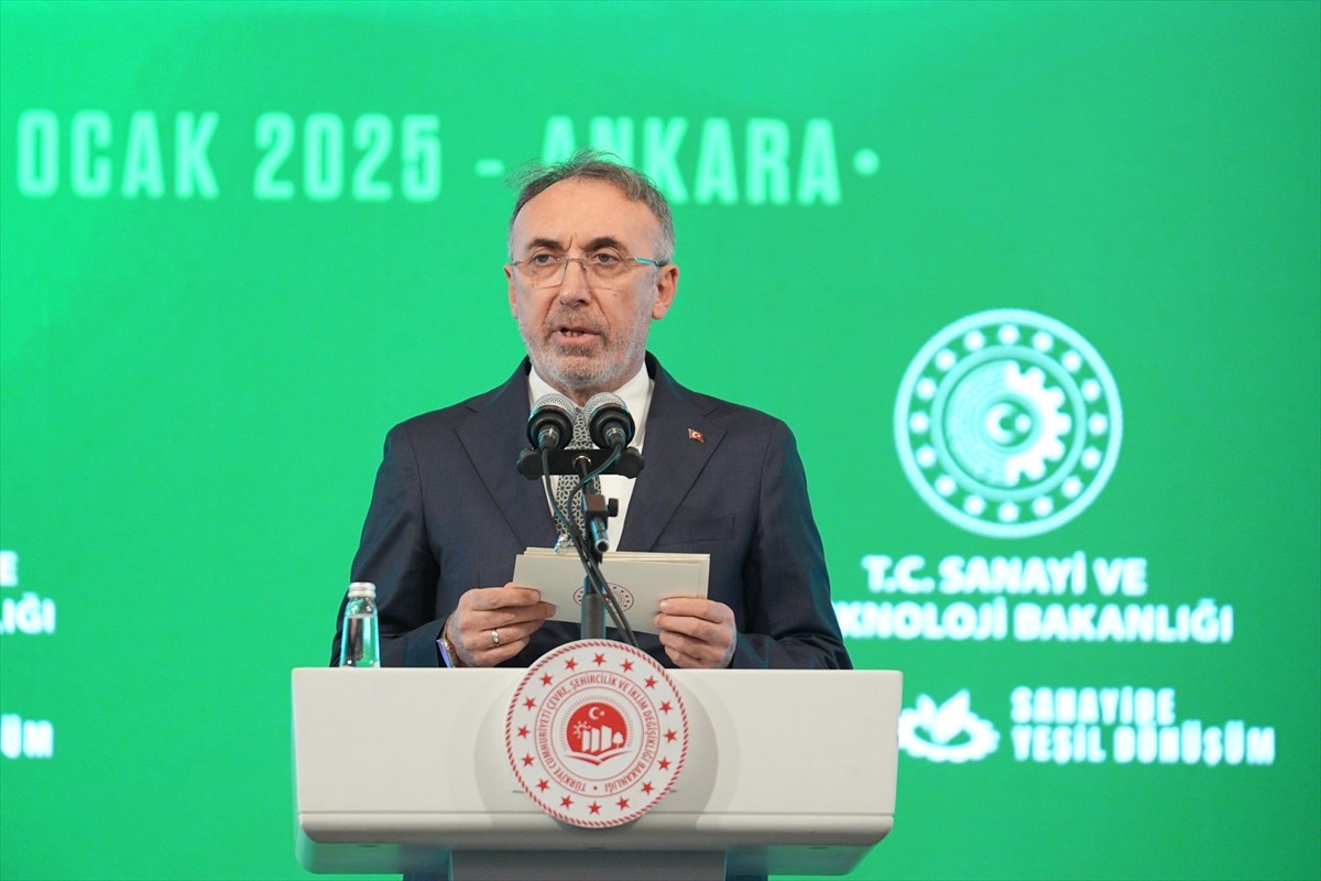 Ankara'da Bilkent Otel ve Konferans Merkezi'nde "Sanayide Yeşil Dönüşüm ve Sürdürülebilirlik...