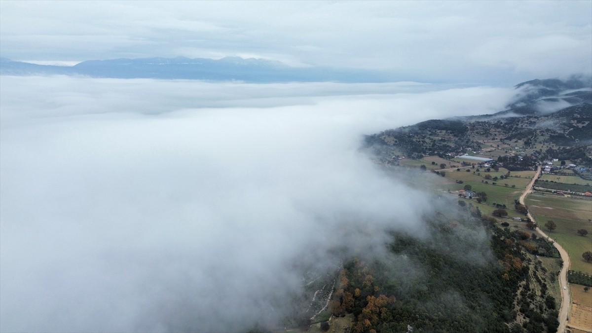 Antalya'nın Kaş ilçesinde halk arasında "kör duman" adıyla anılan ve akşam saatlerinde başlayıp...