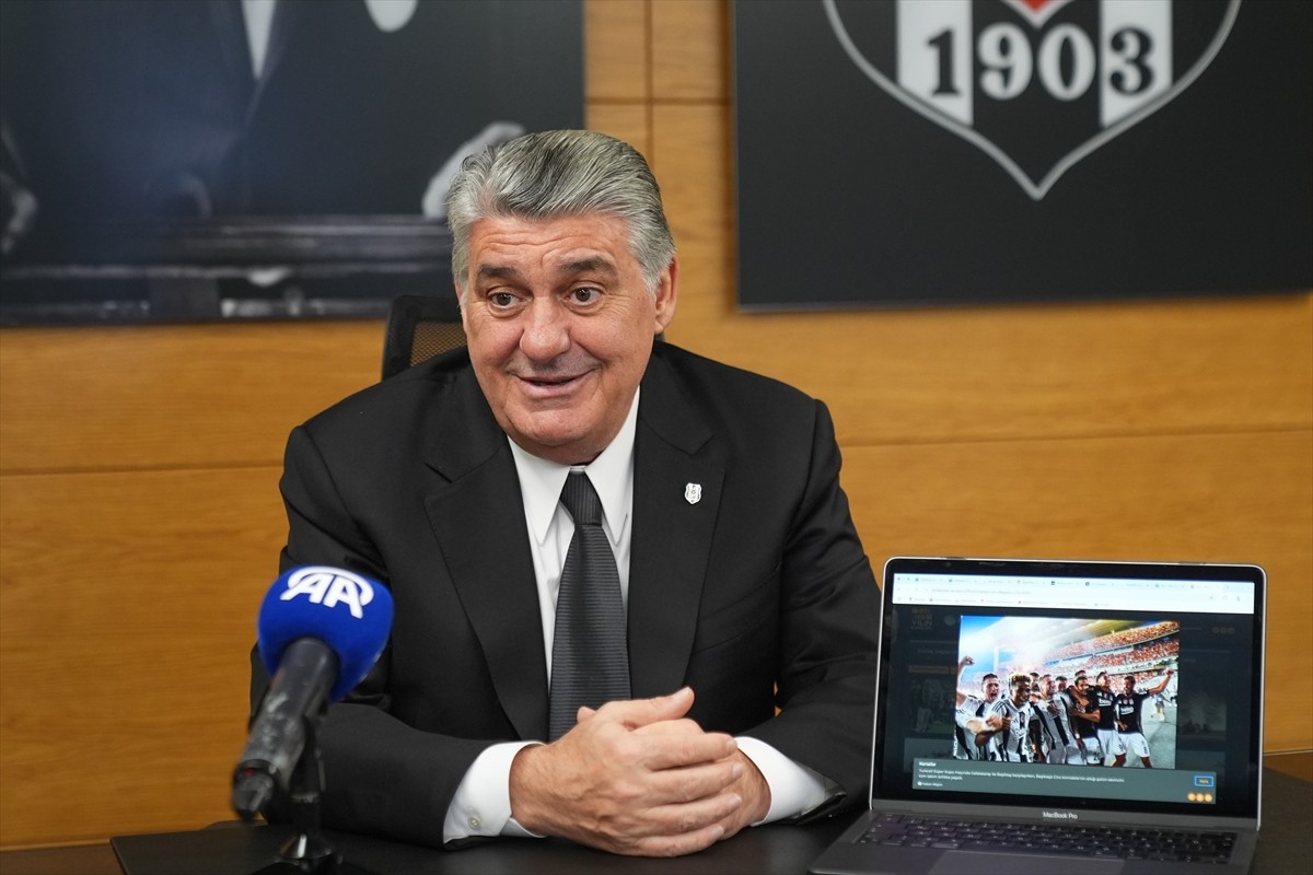 Beşiktaş Kulübü Başkanı Serdal Adalı'nında katıldığı, Anadolu Ajansının (AA) gözünden 2024'e damga...