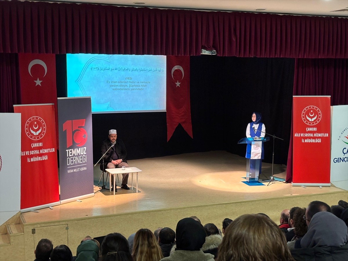 Çankırı'da, 15 Temmuz Derneği tarafından "Vatan Millet Aşkına Çankırı Buluşması"...