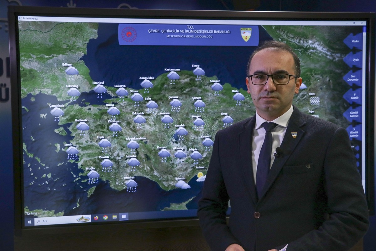 Çevre, Şehircilik ve İklim Değişikliği Bakanlığı Meteoroloji Hava Tahmin Uzmanı Cengiz Çelik...