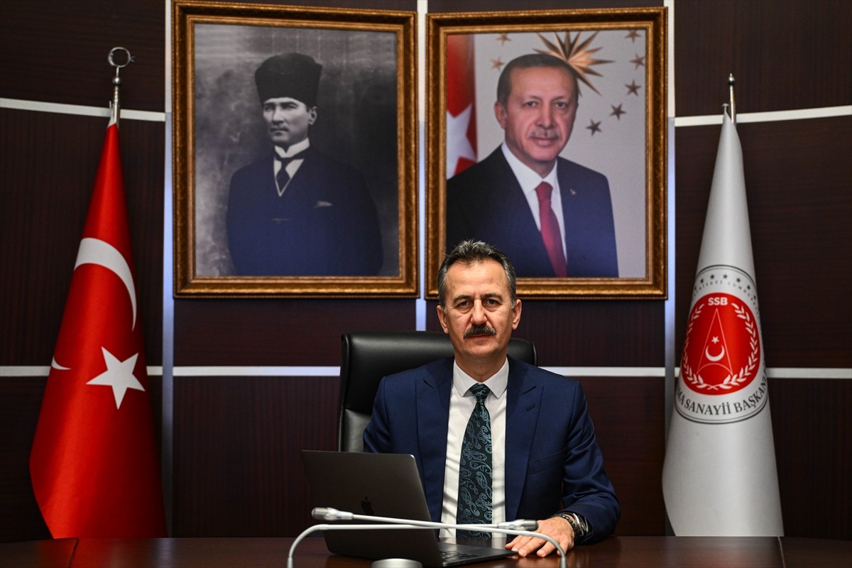 Cumhurbaşkanlığı Savunma Sanayii (SSB) Başkanı Haluk Görgün, Anadolu Ajansının (AA) gözünden...