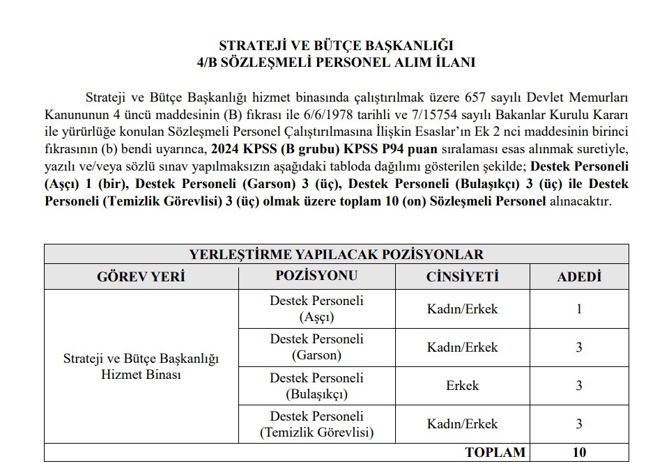 Devlet Kadrolarında Çifte Alım İmkanları: 2 Bakanlık Müjdeyi Verdi