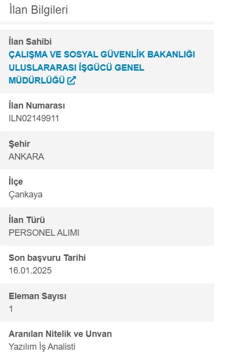 Devletten çifte alım hamlesi! Hem uzman hem destek personeli alımı başladı