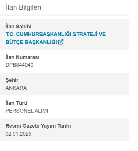 Devletten çifte alım hamlesi! Hem uzman hem destek personeli alımı başladı