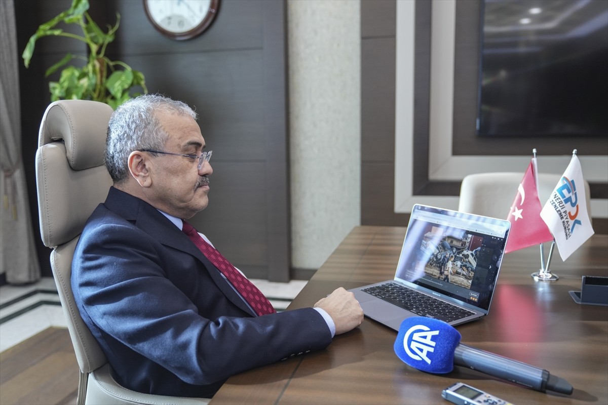 Enerji Piyasası Düzenleme Kurumu (EPDK) Başkanı Mustafa Yılmaz, Anadolu Ajansının (AA) gözünden...