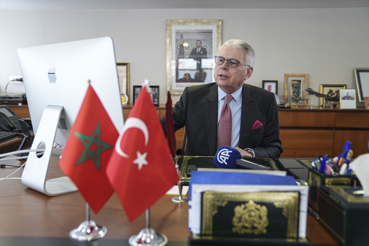 Fas'ın Ankara Büyükelçisi Mohammed Ali Lazreq, Anadolu Ajansının (AA) gözünden 2024'e damga vuran...