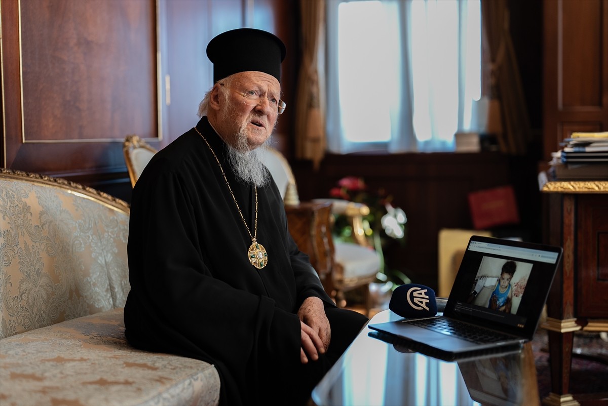 Fener Rum Patriği Bartholomeos, Anadolu Ajansının (AA) gözünden 2024'e damga vuran olaylara ait...