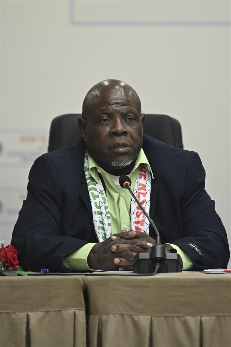 HAK-İŞ Genel Başkanı Mahmut Arslan ile Güney Afrika Sendikalar Konfederasyonu (FEDUSA) Genel...