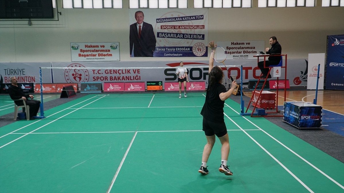 İşitme Engelliler ve Para Badminton Türkiye Şampiyonası, Çorum'un Osmancık ilçesinde...