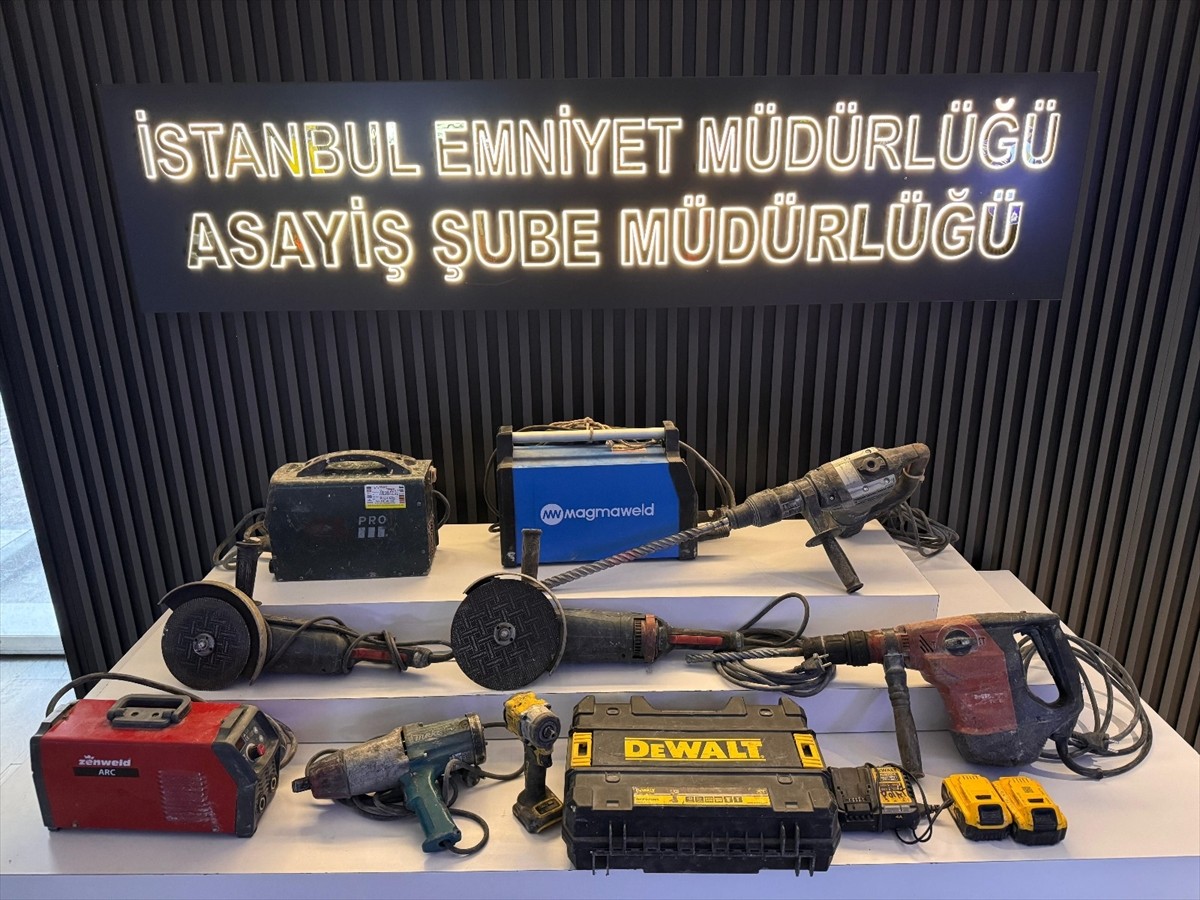 İstanbul'da, çeşitli iş yeri ve inşaat şantiyelerinde meydana gelen hırsızlıklara ilişkin...