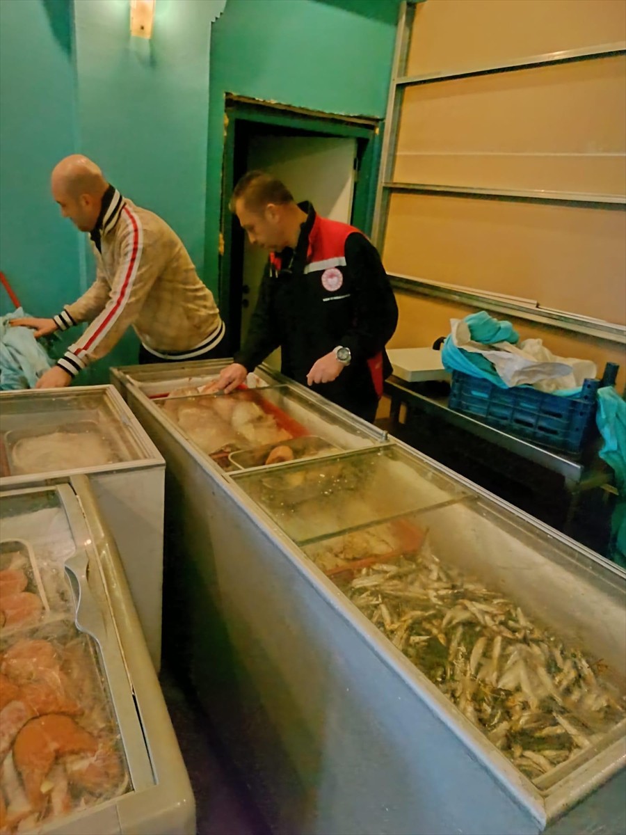 İzmir'in Konak ilçesinde kaçak ve bozuk 2,8 ton kırmızı et ve 1 ton balık ele geçirildi. 