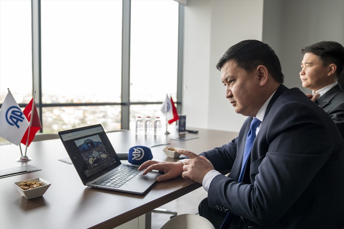 Kazakistan'ın İstanbul Başkonsolosu Nuriddin Amankul, Anadolu Ajansının (AA) gözünden 2024'e damga...