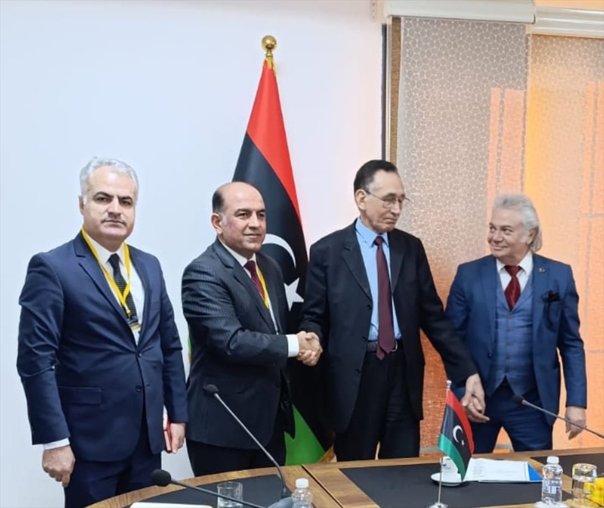 Libya'nın başkenti Trablus’ta düzenlenen gıda fuarı çerçevesinde ülkeyi ziyaret eden Uluslararası...