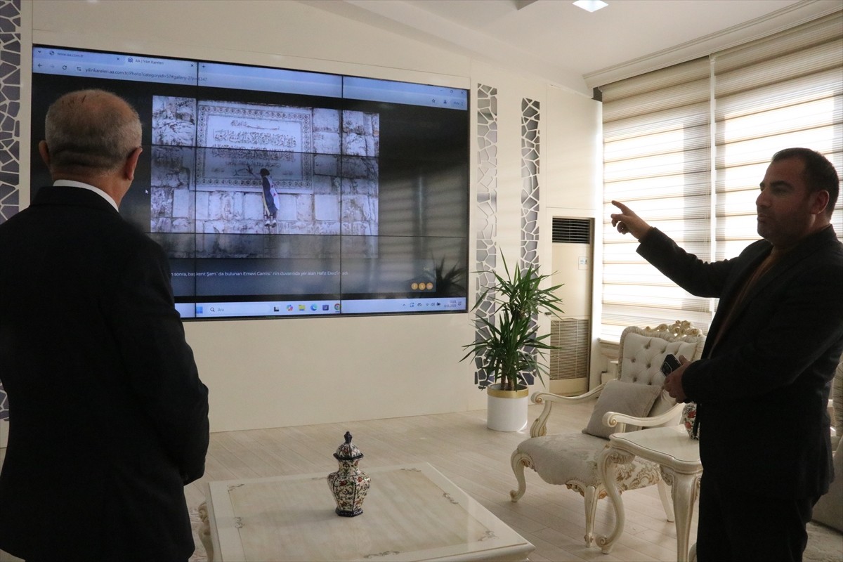 Malatya Büyükşehir Belediye Başkanı Sami Er (solda), Anadolu Ajansı'nın (AA) gözünden 2024'e damga...