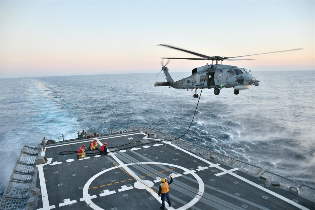 Milli Savunma Bakanlığı (MSB), TCG Gelibolu fırkateyninin Türk Deniz Görev Grubu kapsamında, Libya...