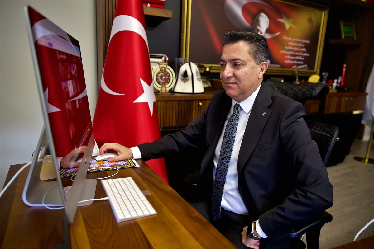 Osmaniye Korkut Ata Üniversitesi (OKÜ) Rektörü Prof. Dr. Turgay Uzun, Anadolu Ajansının (AA)...