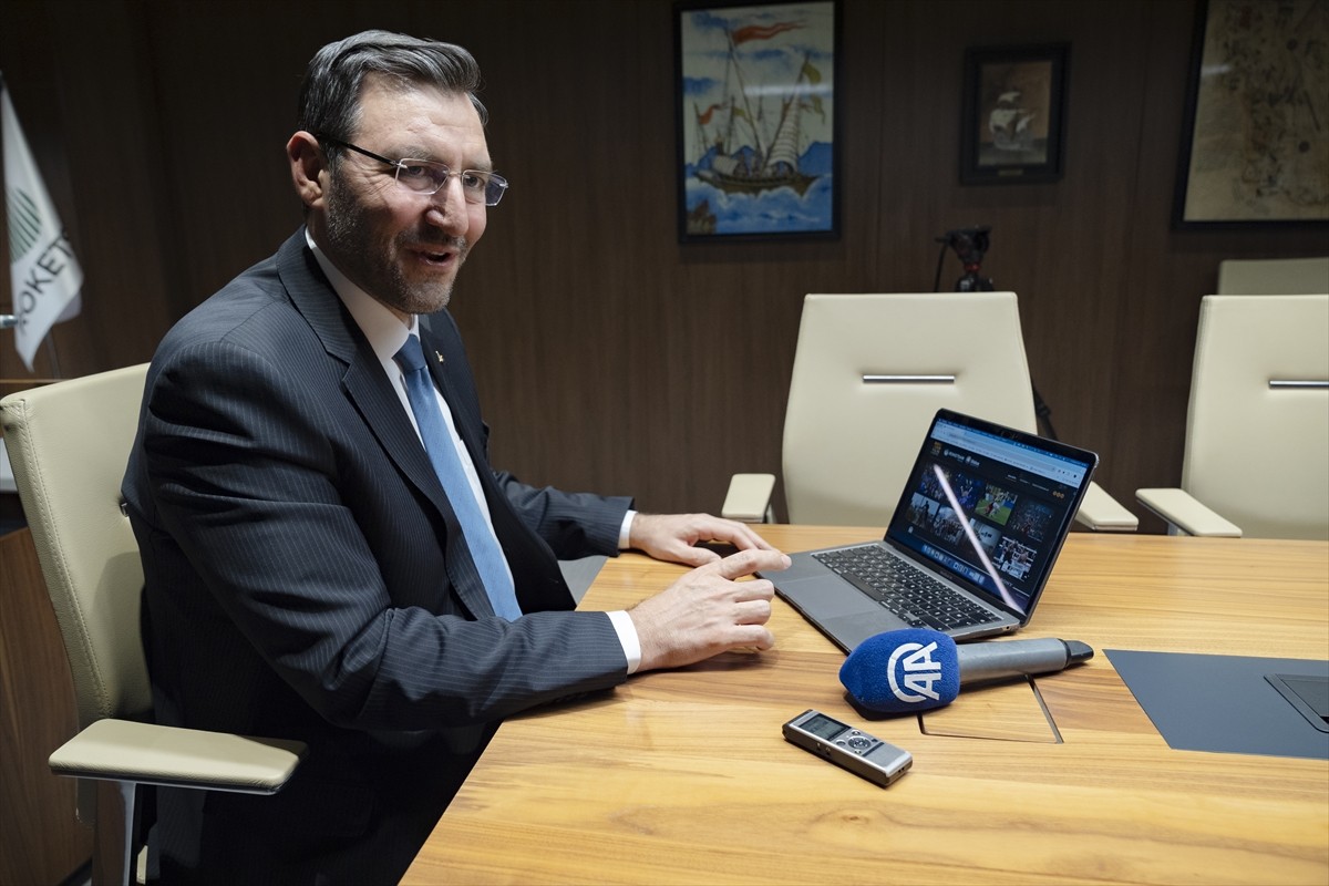 Roketsan Genel Müdürü Murat İkinci, Anadolu Ajansının (AA) 2024'e damga vuran olaylara, yaşam ve...