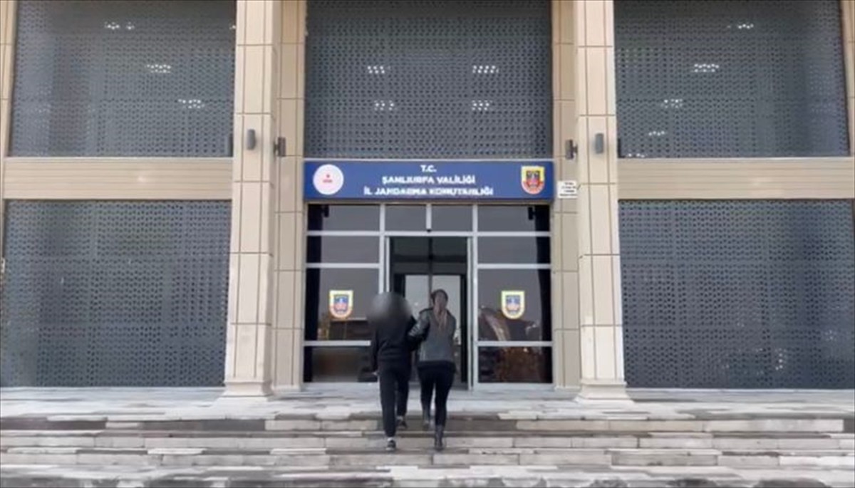 Şanlıurfa'da, terör örgütü PKK/PYD/YPG üyesi kadın terörist, güvenlik güçlerinin ikna çalışmaları...