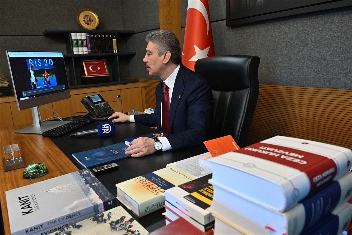  TBMM Adalet Komisyonu Başkanı ve AK Parti İstanbul Milletvekili Cüneyt Yüksel, Anadolu Ajansının...