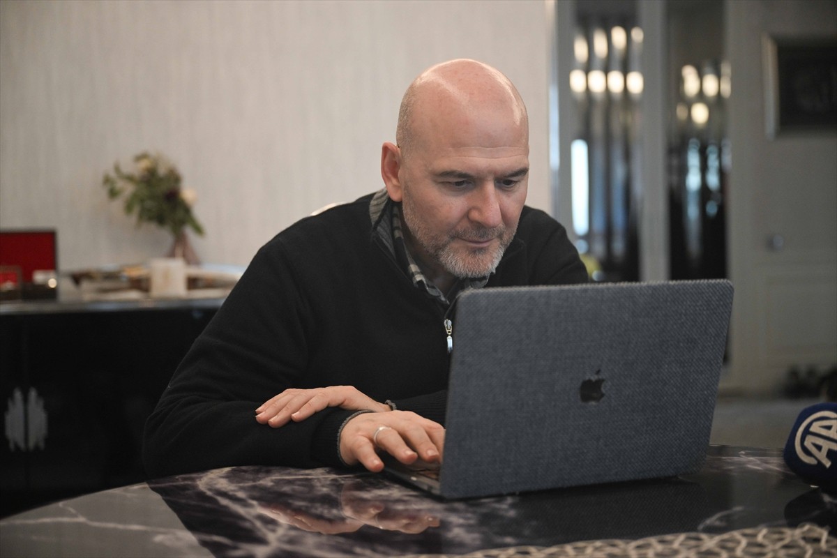 TBMM İçişleri Komisyonu Başkanı ve AK Parti İstanbul Milletvekili Süleyman Soylu, Anadolu...