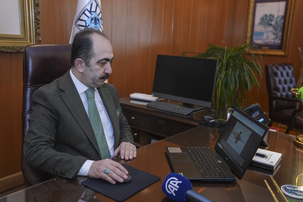 Türk Tarih Kurumu Başkanı Prof. Dr. Yüksel Özgen, Anadolu Ajansının (AA) gözünden 2024'e damga...