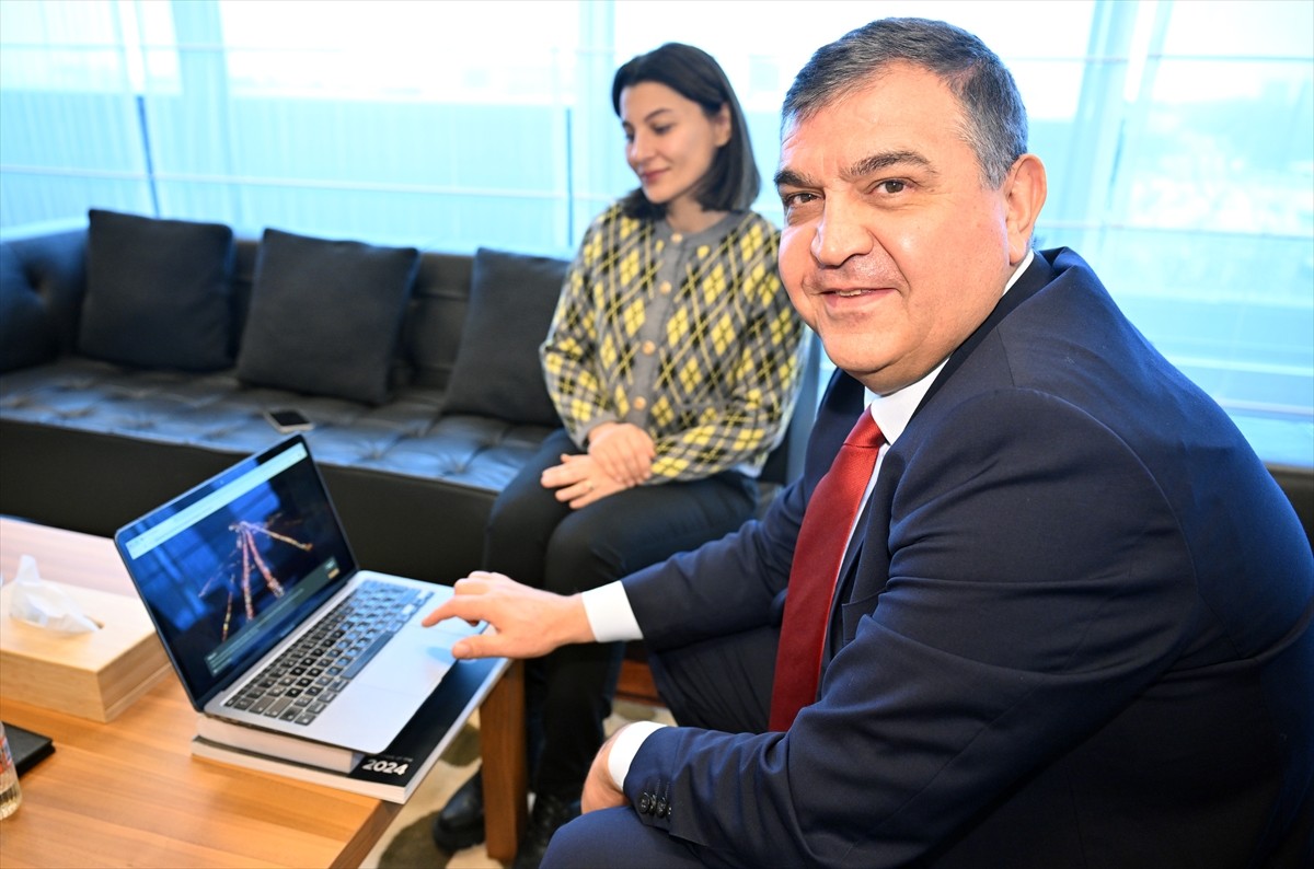 Türkiye'nin Avrupa Birliği (AB) nezdinde Daimi Temsilcisi Büyükelçi Faruk Kaymakcı, Anadolu...