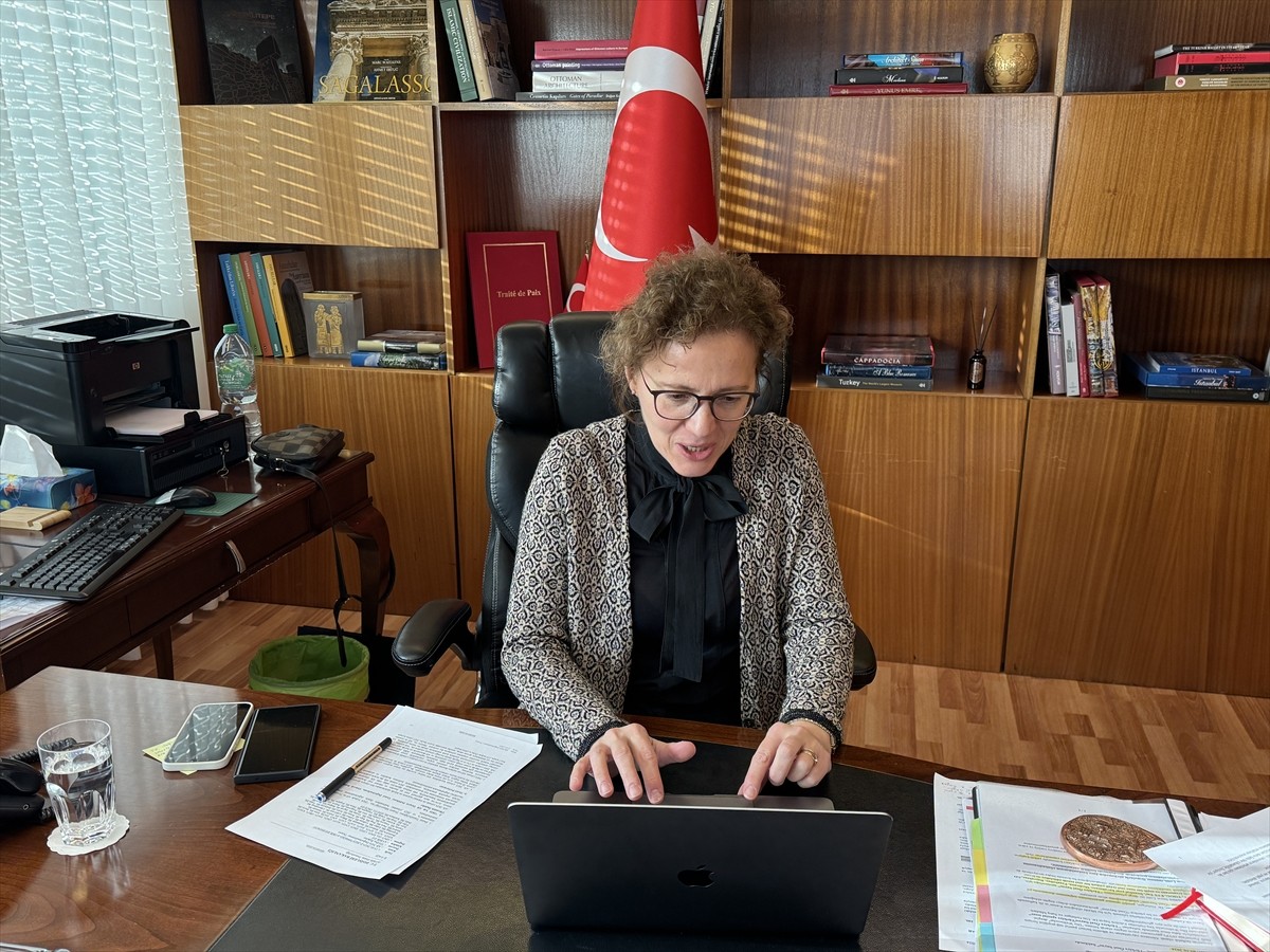 Türkiye'nin Bern Büyükelçisi Şebnem İncesu (fotoğrafta), Anadolu Ajansının (AA) gözünden 2024'e...