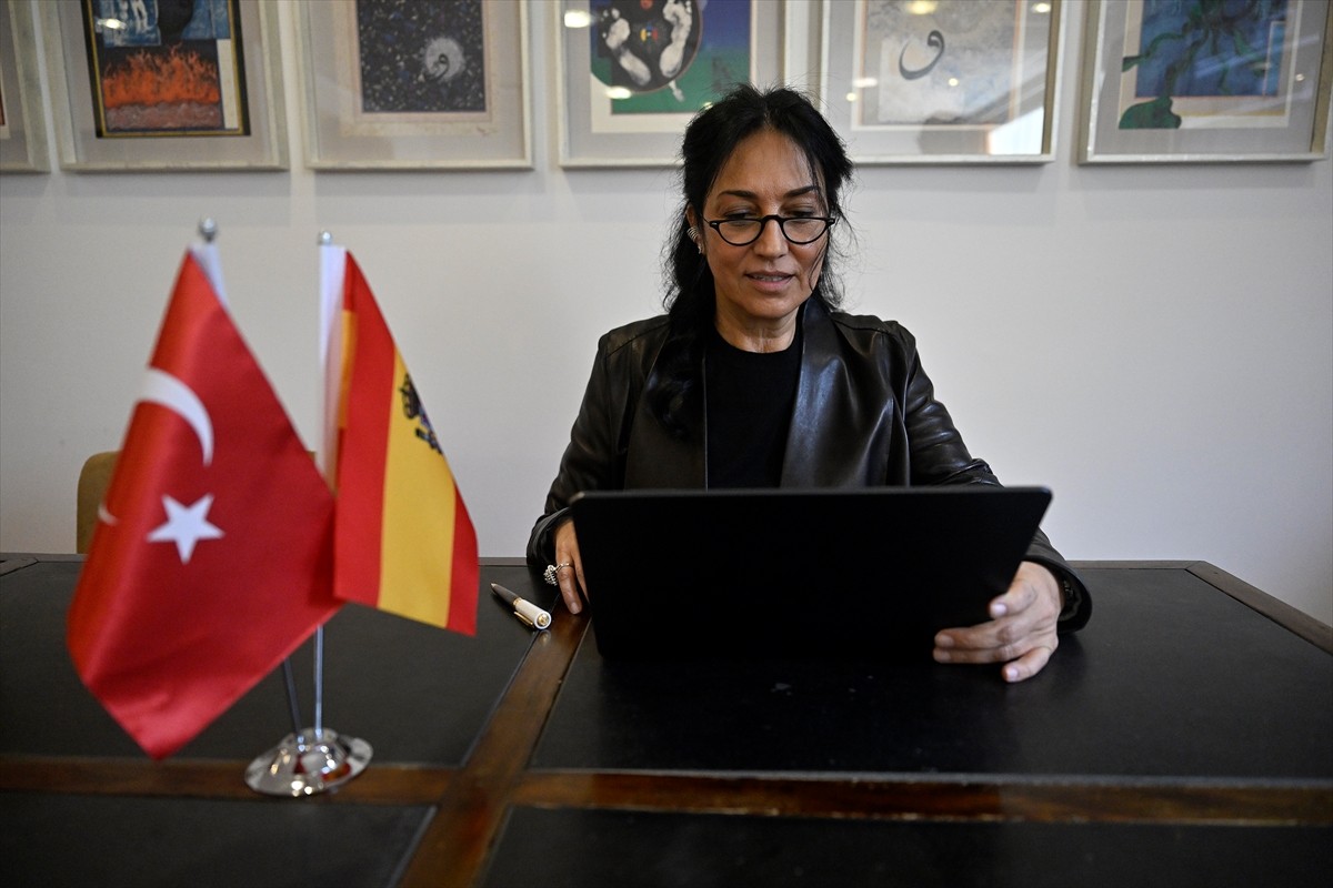 Türkiye'nin Madrid Büyükelçisi Nüket Küçükel Ezberci, Anadolu Ajansının (AA) gözünden, 2024'e...