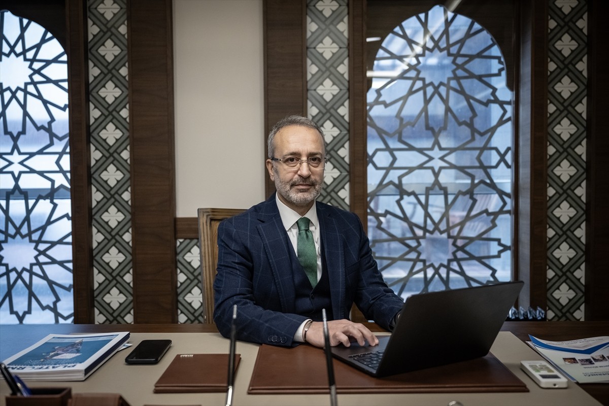 Türkiye Geleneksel Atlı Spor Dalları Federasyonu (TGASDF) Başkanı Hakan Kazancı, Anadolu Ajansının...