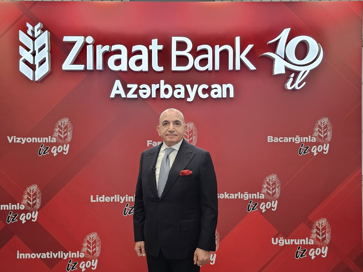 Ziraat Bank Azerbaycan, 10. yılını kutluyor.  Ziraat Bank Azerbaycan Genel Müdürü Selçuk Demir...