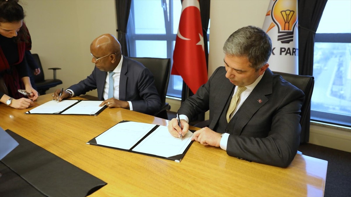 AK Parti ile Cibuti İlerleme İçin Halkın Partisi (RPP) arasında partiler arası mutabakat zaptı...