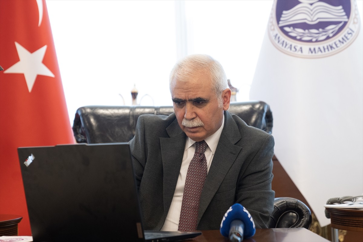 Anayasa Mahkemesi (AYM) Başkanı Kadir Özkaya, Anadolu Ajansı'nın (AA) gözünden 2024'e damga vuran...