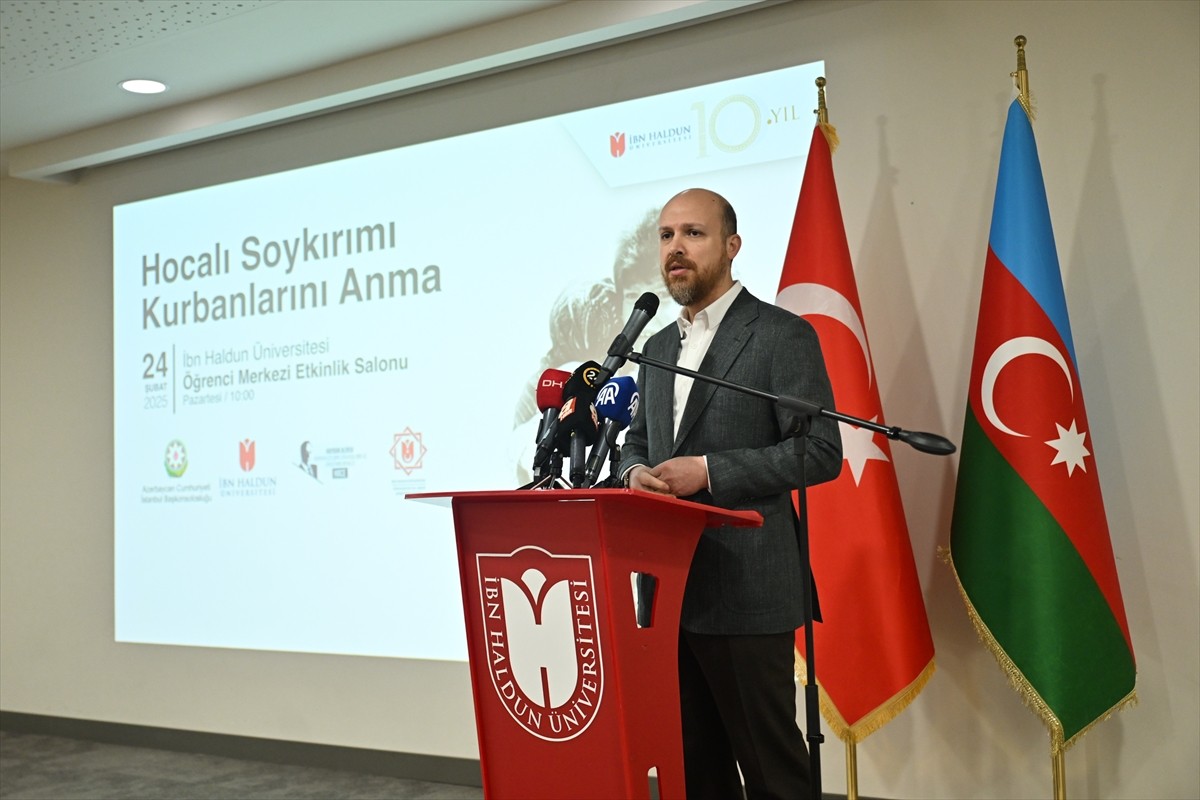 Ermenilerin 26 Şubat 1992'de gerçekleştirdiği Hocalı Katliamı'nın kurbanları için İbn Haldun...