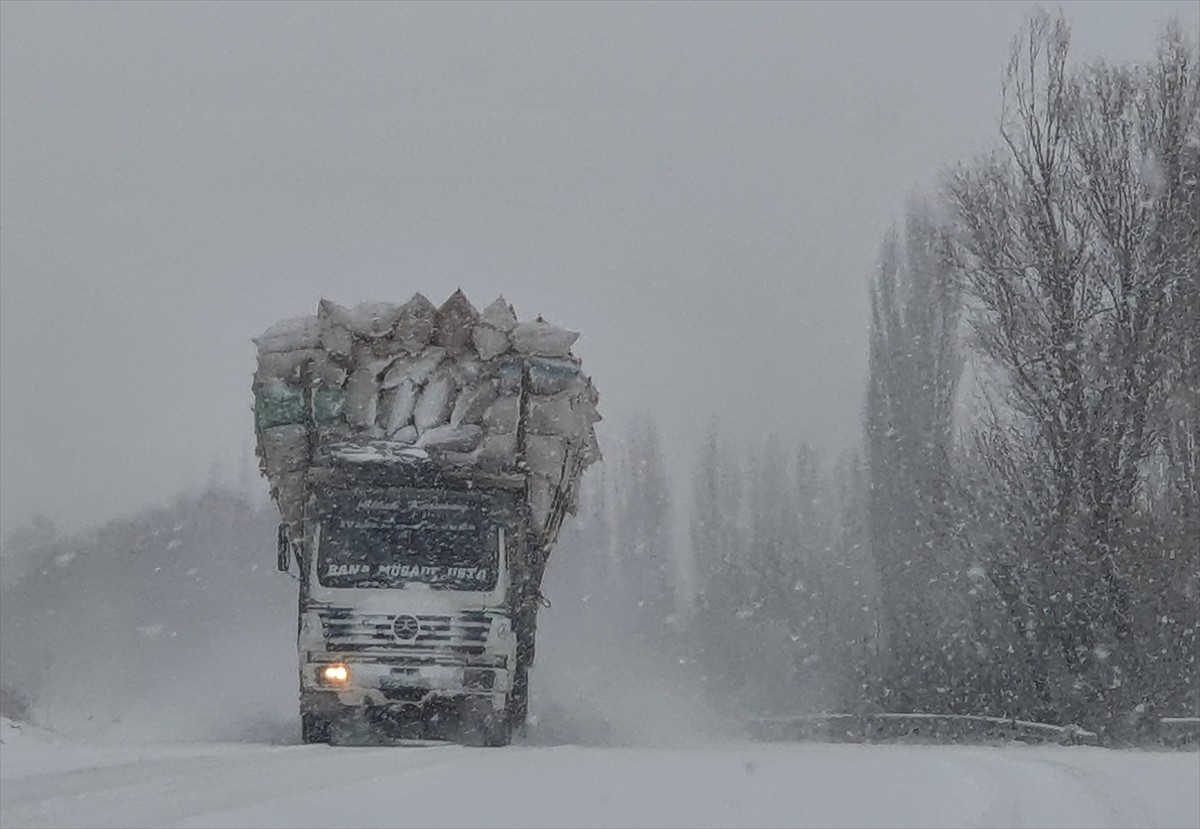 Erzurum'da dün akşam hafif şekilde başlayan ve gece saatlerinde etkisini artıran kar, kenti...