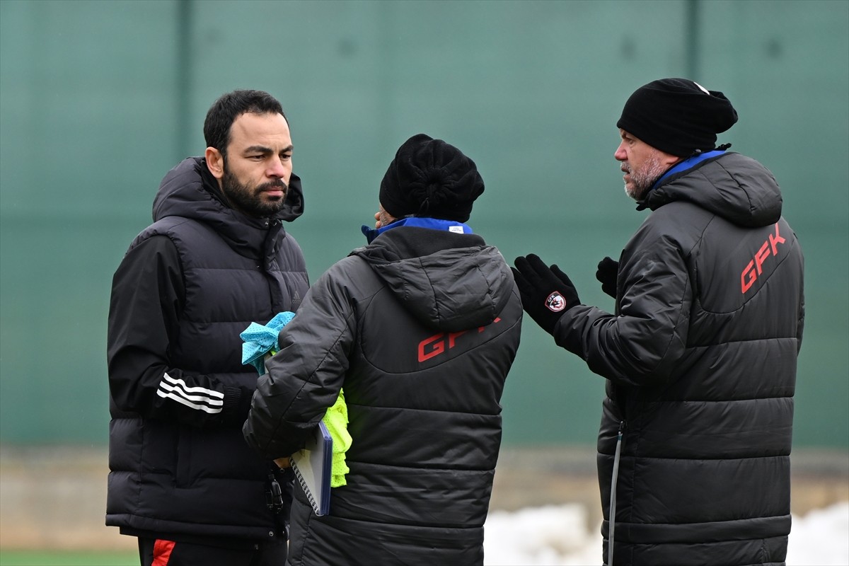 Gaziantep FK, kulüp tesislerinde Trendyol Süper Lig'in 24. haftasında sahasında oynayacağı Net...