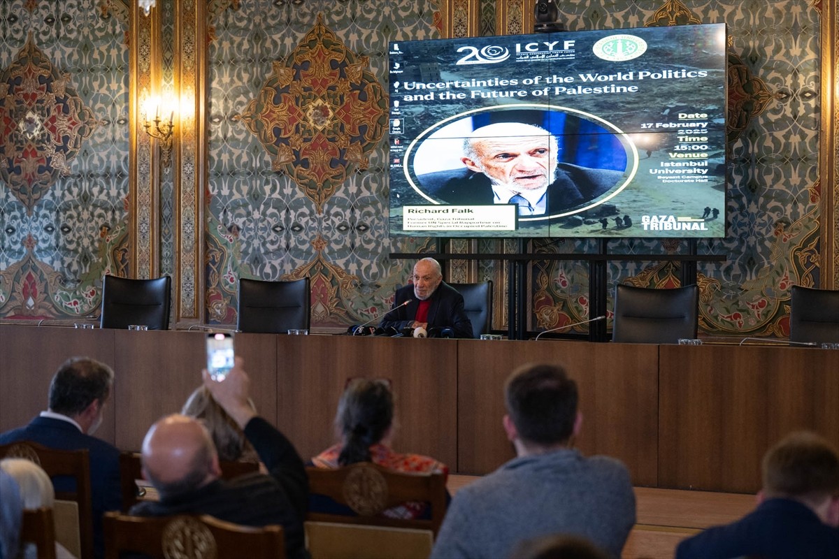 Gazze Mahkemesi Özel Konferansı, "Dünya Siyasetinin Belirsizliği ve Filistin'in Geleceği"...