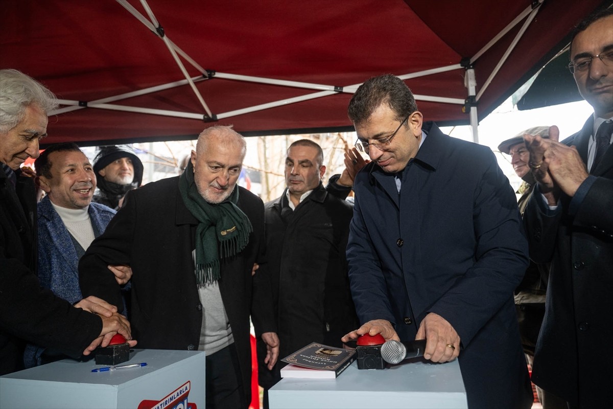 İstanbul Büyükşehir Belediye (İBB) Başkanı Ekrem İmamoğlu, İstanbul Güreş İhtisas Kulübü tesisinin...