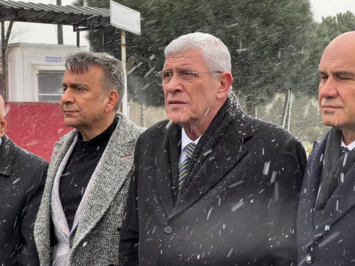 İYİ Parti Genel Başkanı Müsavat Dervişoğlu (sağ 5), Marmara Kapalı Ceza İnfaz Kurumu'nda tutuklu...