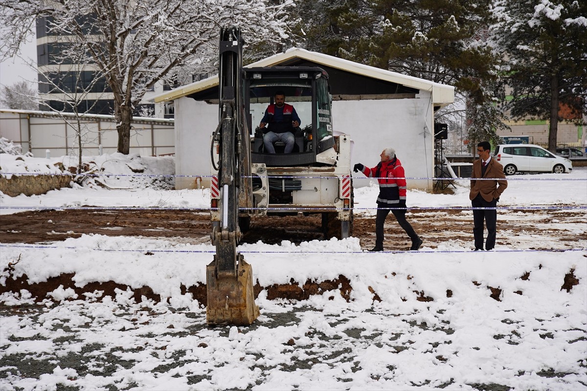 Kahramanmaraş merkezli 6 Şubat 2023'teki depremlerden etkilenen Malatya'nın Doğanşehir ilçesinde...