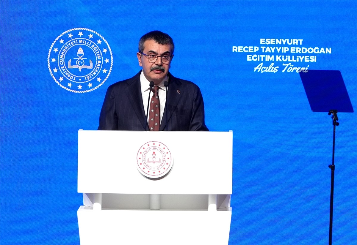 Milli Eğitim Bakanı Yusuf Tekin, Cumhurbaşkanı Recep Tayyip Erdoğan'ın da katıldığı, Esenyurt...